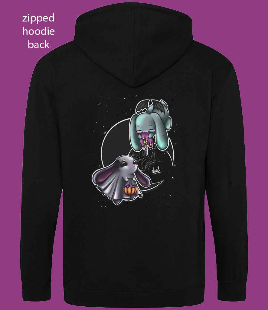 ★ Bestie Ghost Bunnies Halloween Hoodie ★