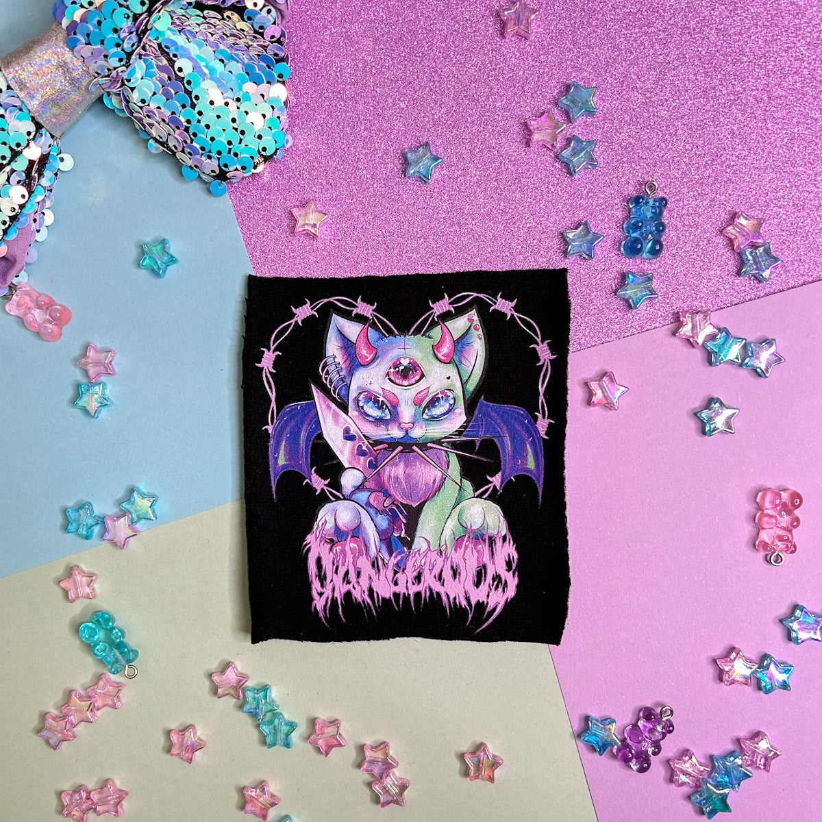 Dangerous Cat Patch