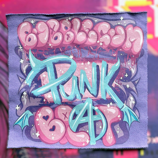 XL Bubblegum Punk Brat Patch