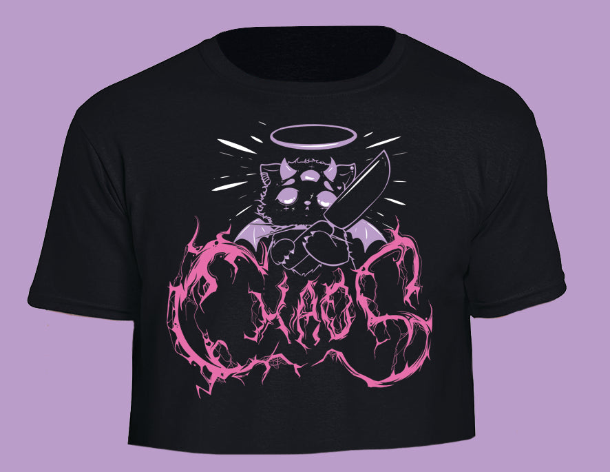 ★ CHAOS unisex tshirt & crop top★