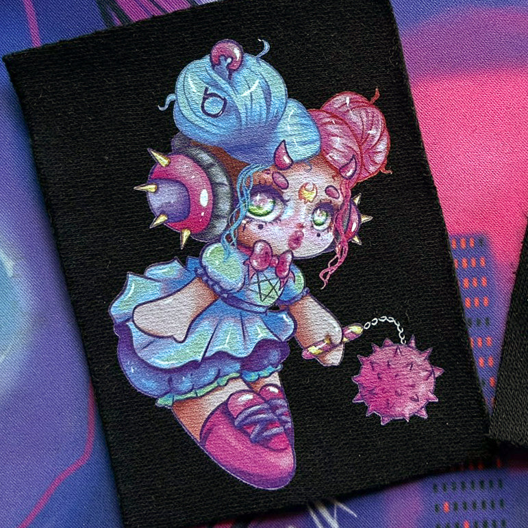 Magical Punk Girl Patch