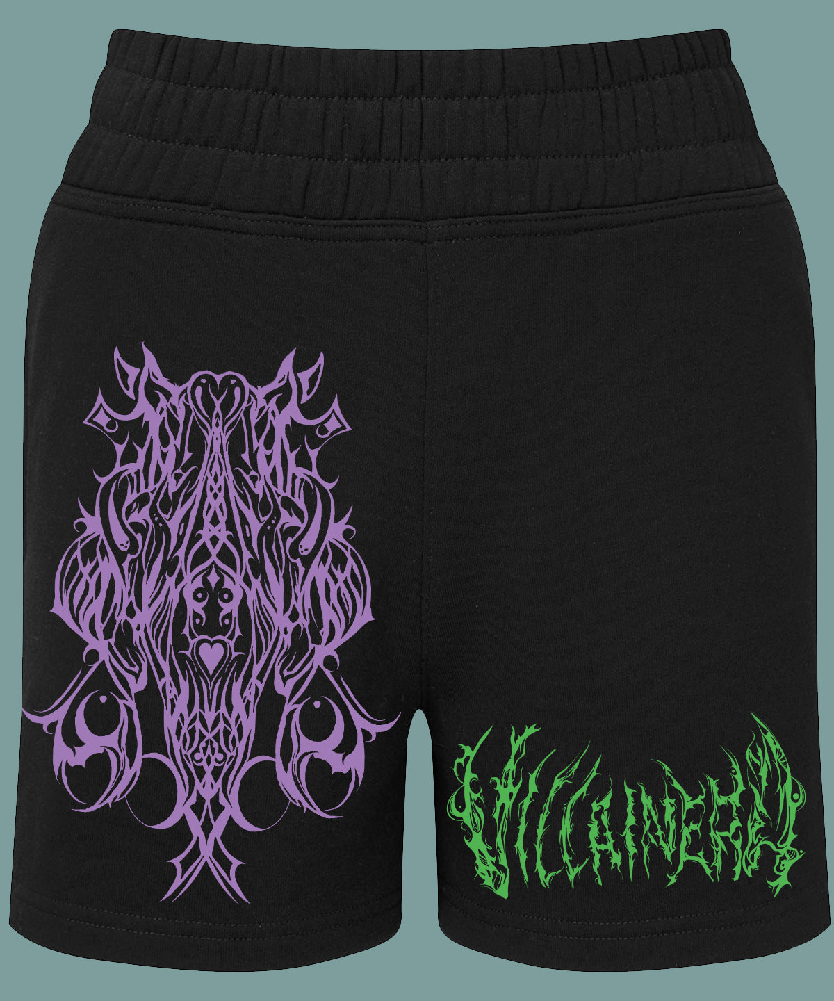 ★ Villain Era Green and Purple Shorts ★