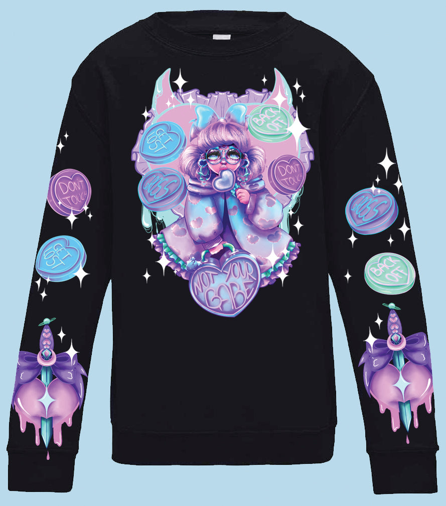 ★ KIDS Not Your Babe Sweatshirt ★