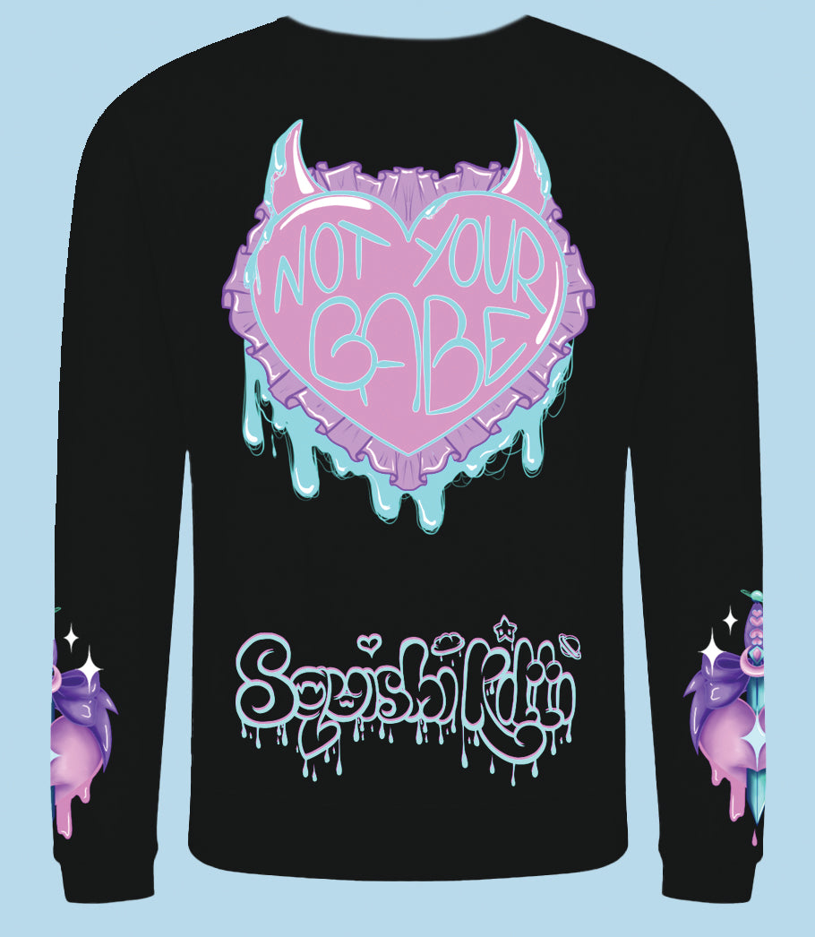 ★ KIDS Not Your Babe Sweatshirt ★