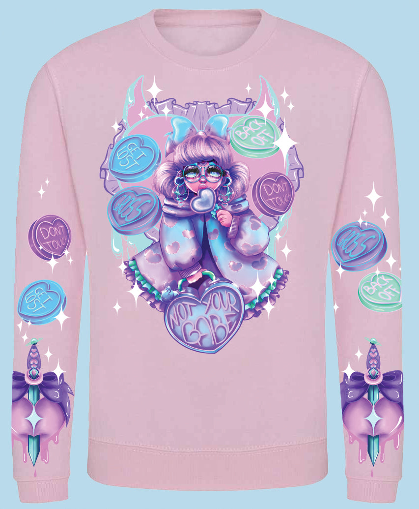 ★ KIDS Not Your Babe Sweatshirt ★