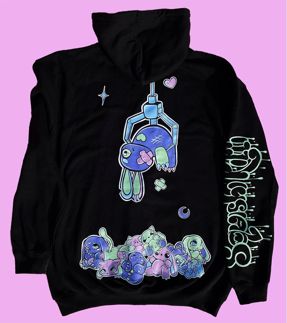 ★  Claw Machine Bunny Zipped Hoodie ★