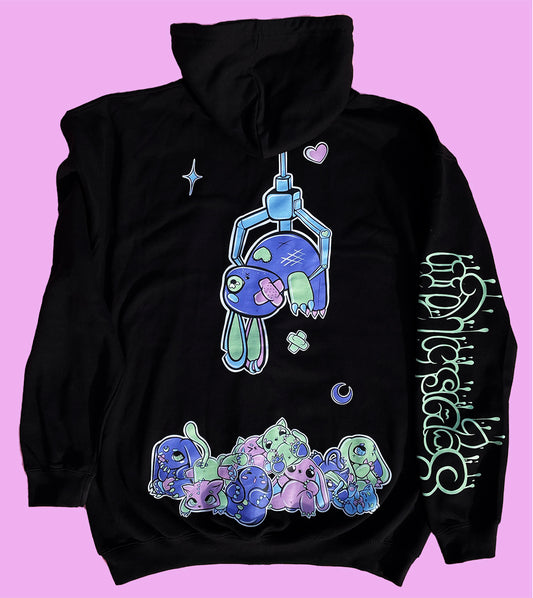 ★ Claw Machine Bunny Zipped Hoodie ★