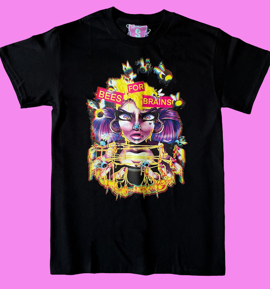 ★ Bees for Brains unisex tshirt ★