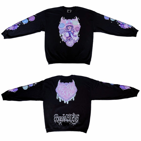 ★ Not Your Babe Sweatshirt ★ Black