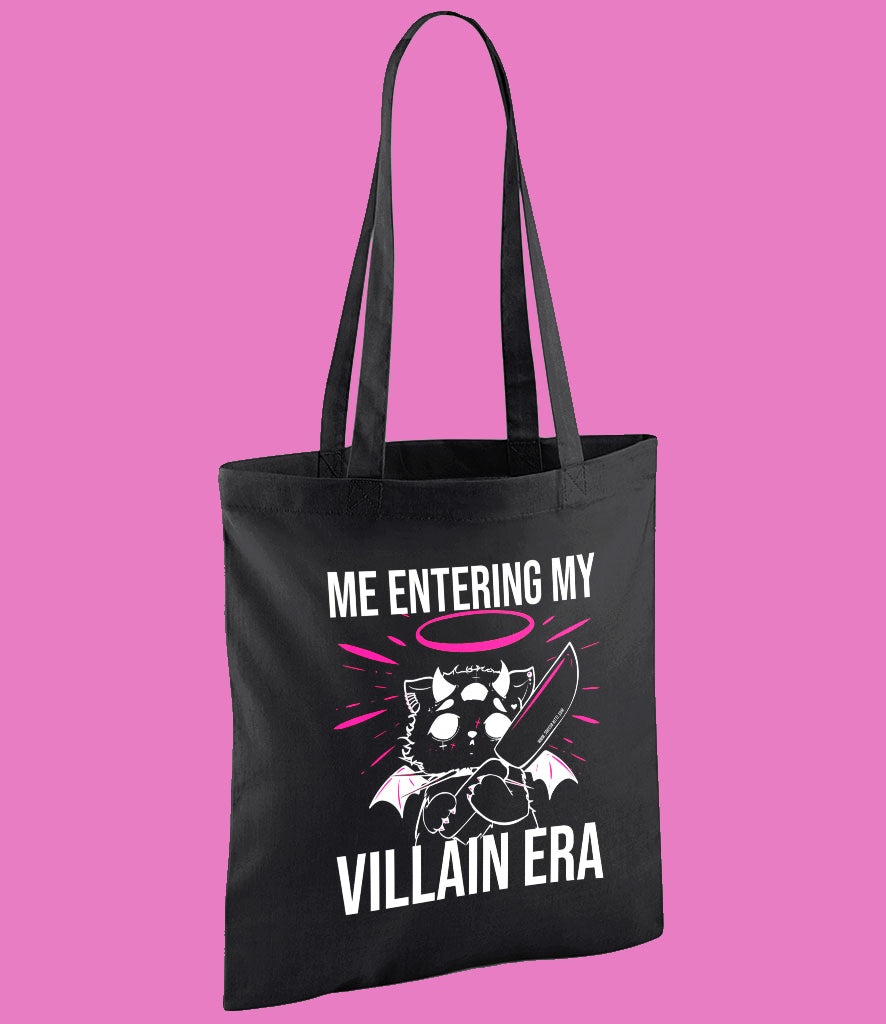 ★ CHAOS Cat Villain Era Tote Bag ★
