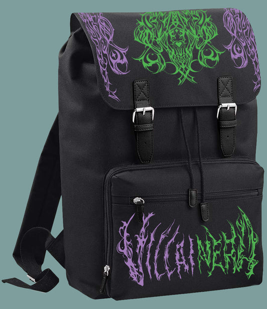 ★ Villain Era Green and Purple Backpack Bag ★