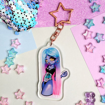 Candy Guts Acrylic Keychain