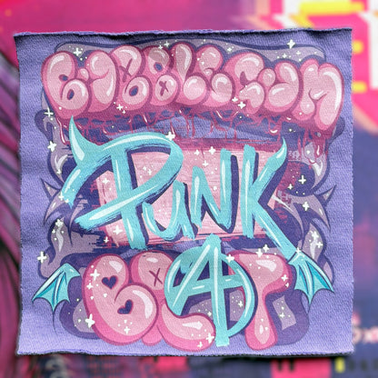 XL Bubblegum Punk Brat Patch