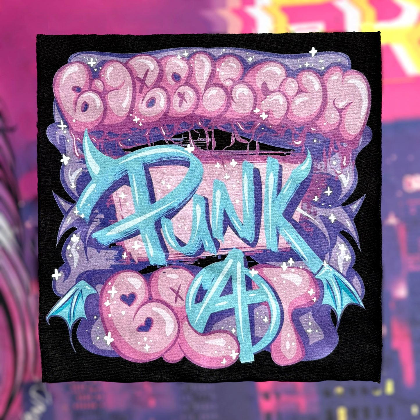 XL Bubblegum Punk Brat Patch