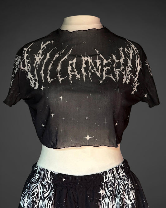 Villain Era Mesh Crop