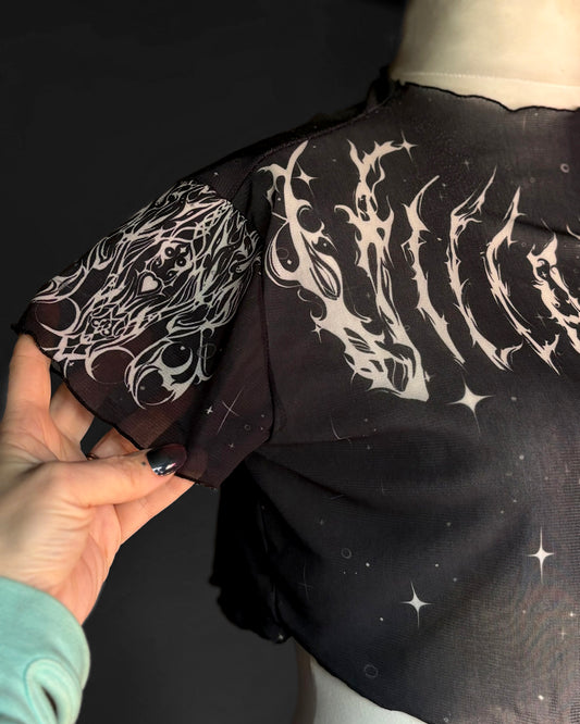 Villain Era Mesh Crop