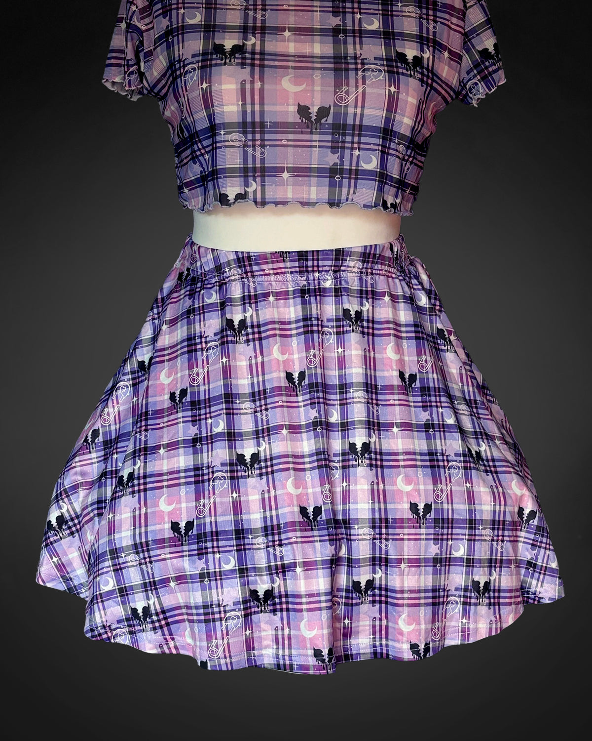 Pastel Punk Skater Skirt