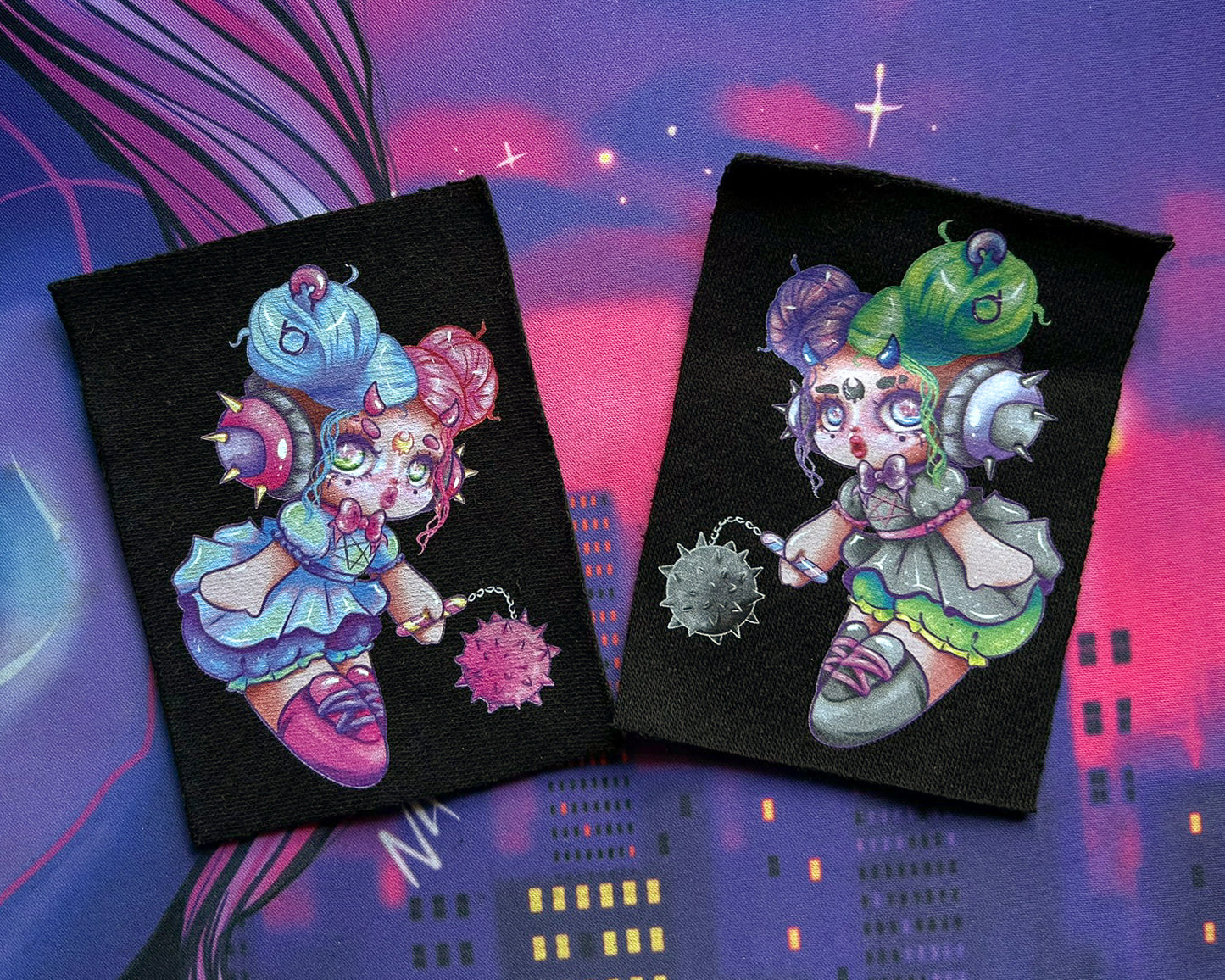 Magical Punk Girl Patch