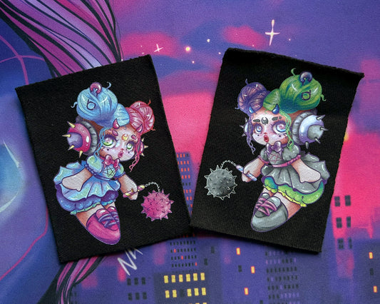 Magical Punk Girl Patch