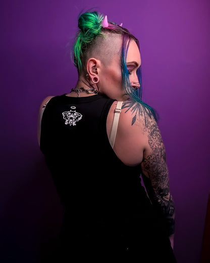 ★ QUEER death metal racer tank top  ★