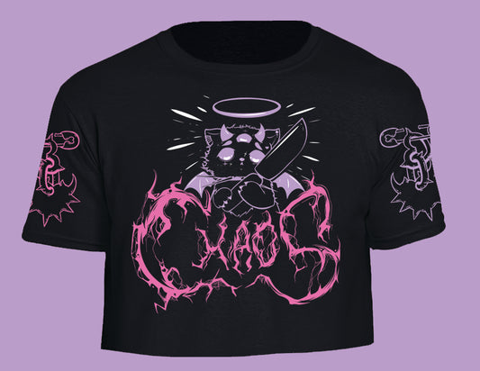 ★  CHAOS unisex tshirt & crop top★