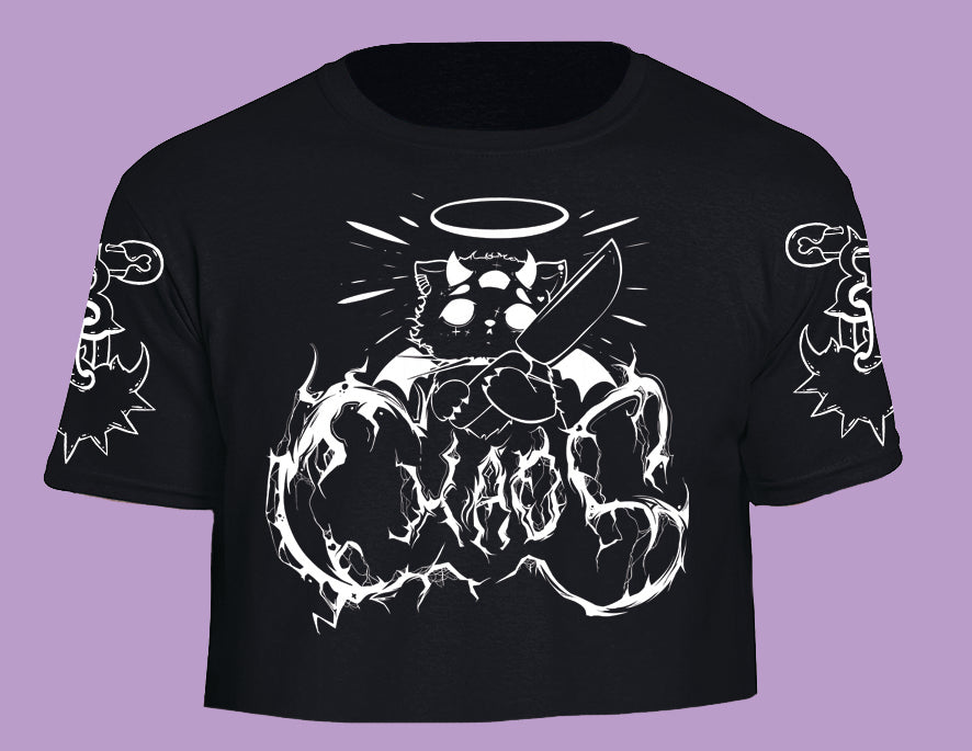 ★  CHAOS unisex tshirt & crop top★