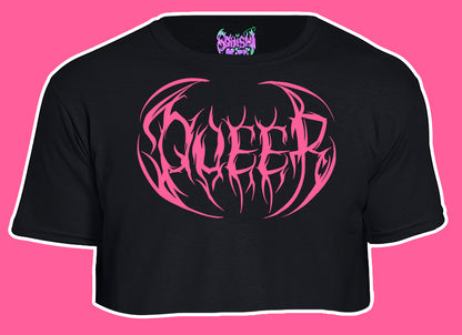 ★ QUEER death metal tshirt and crop  ★