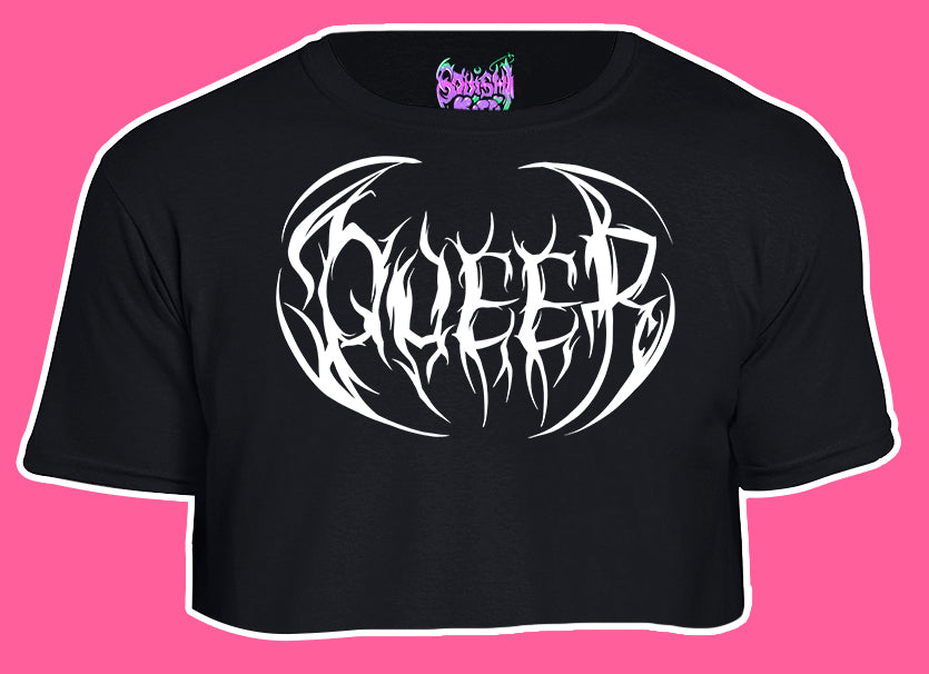 ★ QUEER death metal tshirt and crop  ★