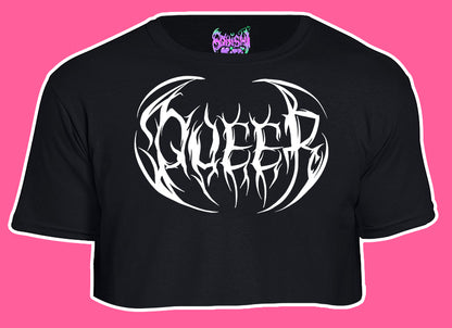 ★ QUEER death metal tshirt and crop  ★