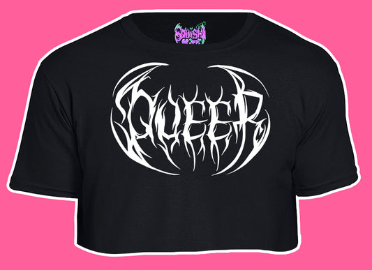 ★ QUEER death metal tshirt and crop  ★