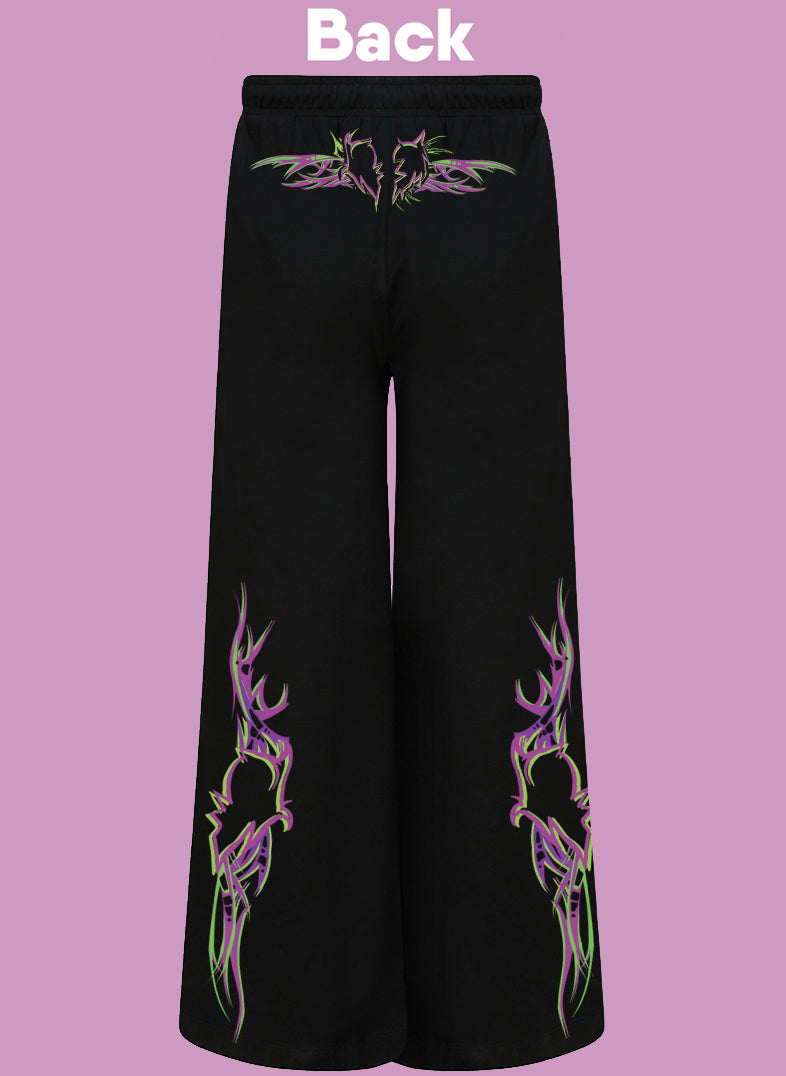 ★ Heart Breaker wide leg joggers ★