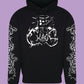 ★ CHAOS Cat Pull Over Zip and Crop Hoodie ★
