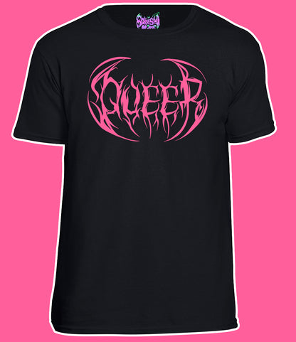 ★ QUEER death metal tshirt and crop  ★