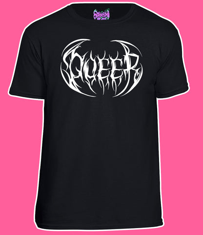★ QUEER death metal tshirt and crop  ★