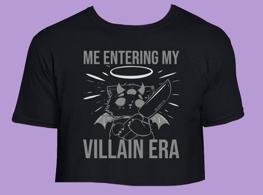 ★ Entering My Villain Era T-shirt / crop top  ★