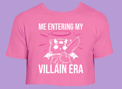 ★ Entering My Villain Era T-shirt / crop top  ★