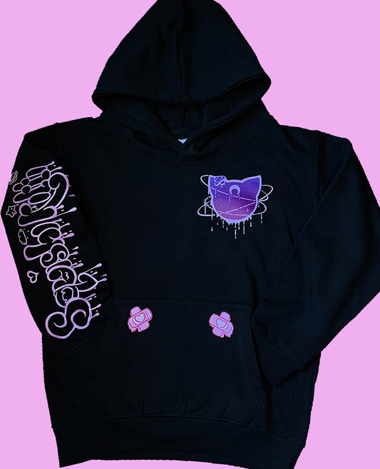 ★ Pink Cat Pull Over & Zip Hoodie ★