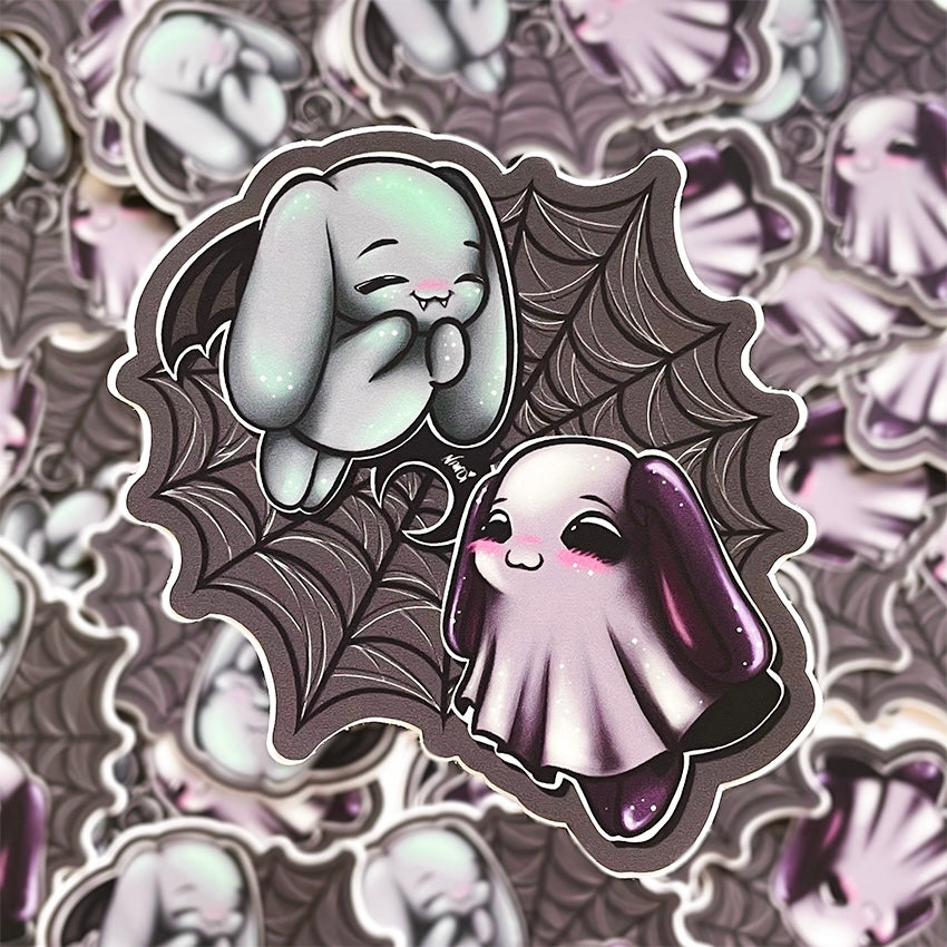 Spooky Bunnies Sticker