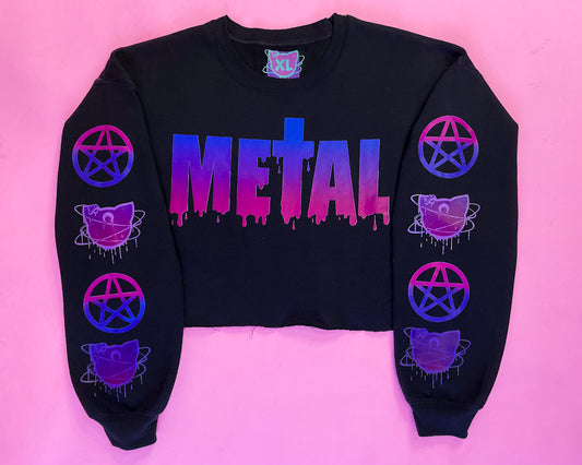 ★ METAL slogan sweater ★