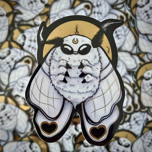 Moth Sticker - Moon Critters
